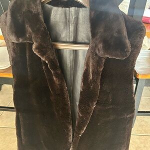 Brown Faux Fur Lined Accessory